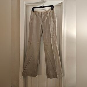 Banana Republic Beige Flare Pants